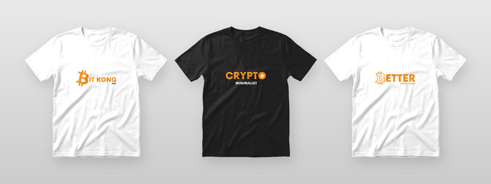 Whale Lounge Bitcoin t-shirts