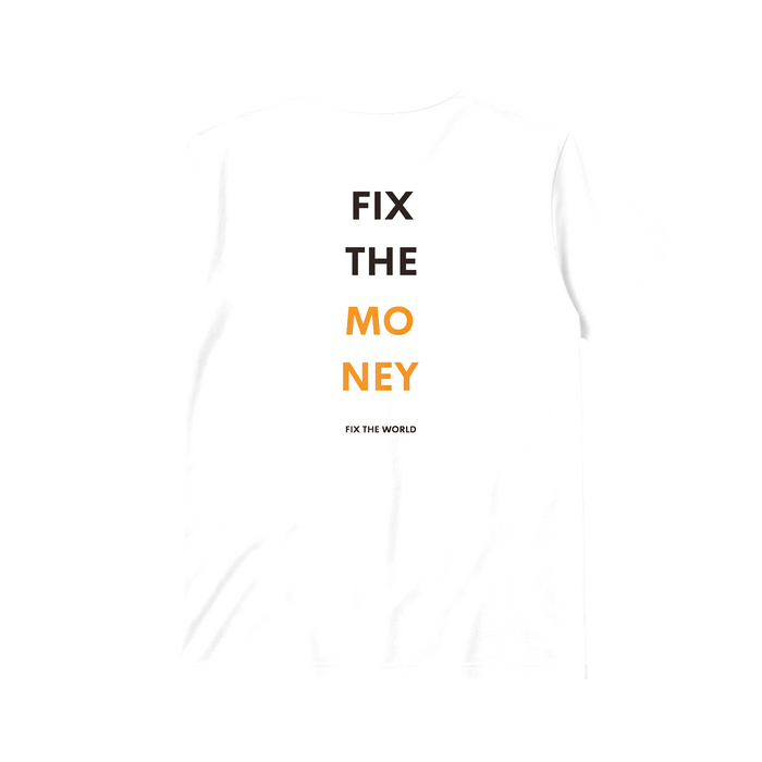 BitKong Fix The Money Tee White back
