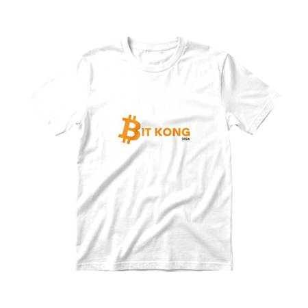 BitKong Fix The Money Tee White front