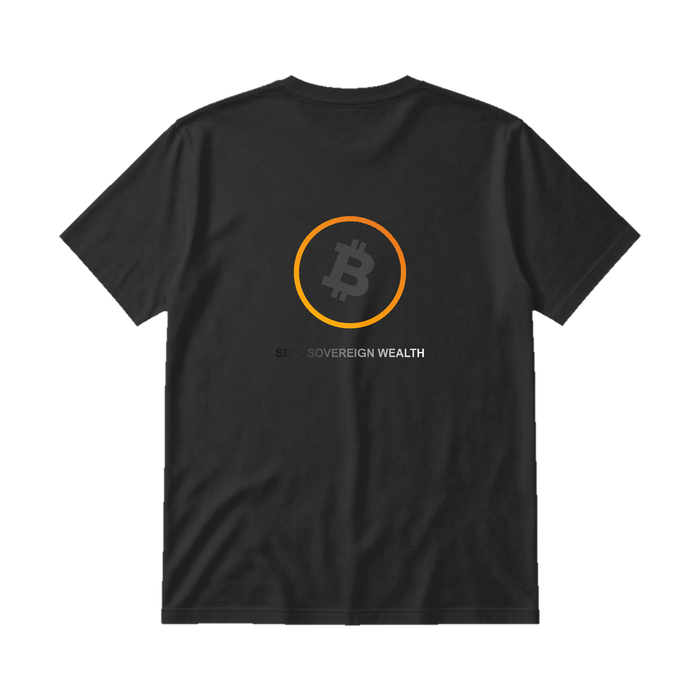 Boom Self Sovereign Wealth Tee Black back
