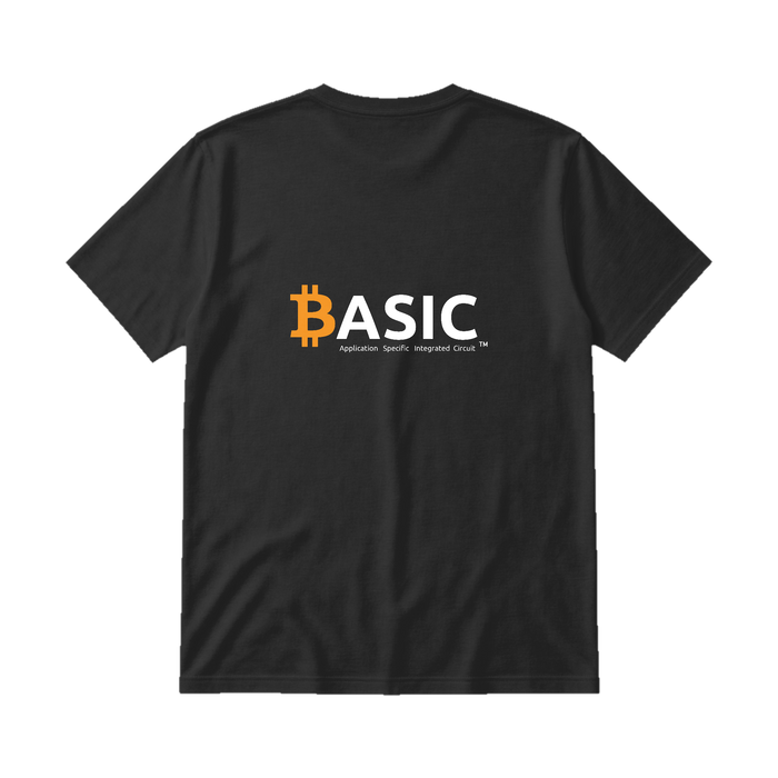 BASIC Tee Black back