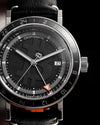 CRYPTOMATIC Jetsetter JET-111 dial close-up