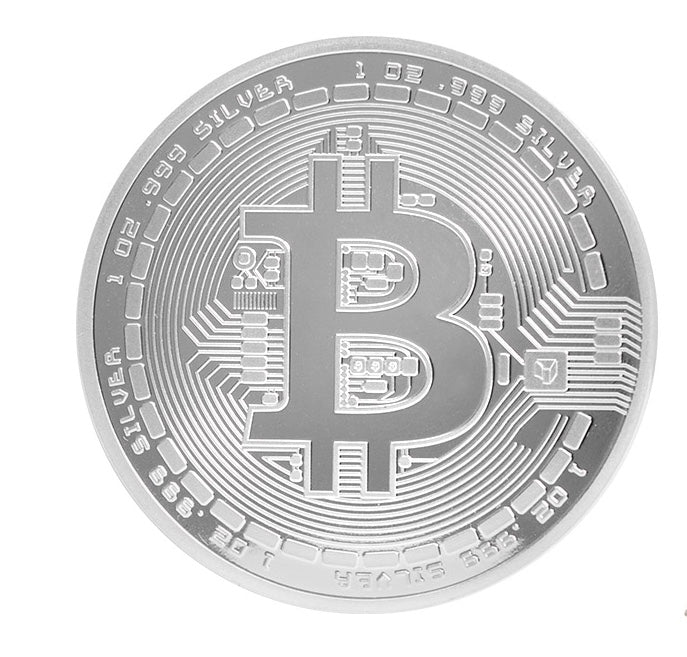 ₿itcoin Silver round .999 - 1oz coin