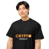 Crypto Minimalist Tee close-up