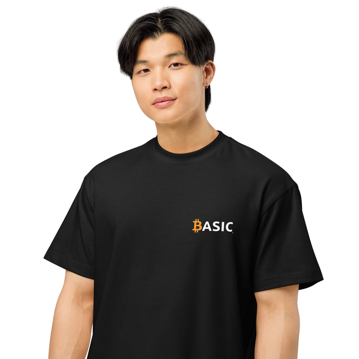 BASIC Tee Black - closeup