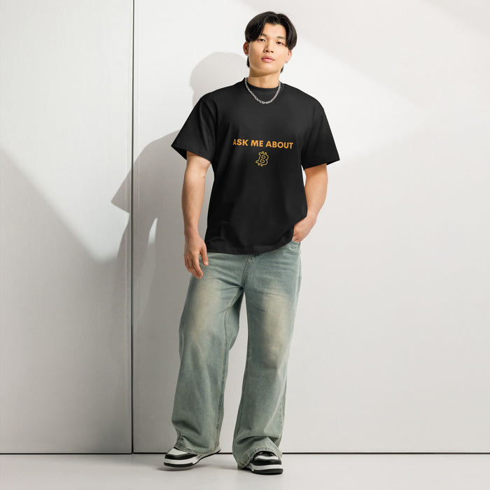 Ask Me About Bitcoin Tee lifestyle