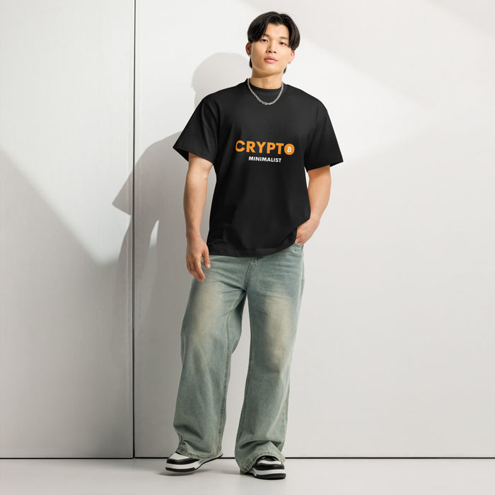 Crypto Minimalist Tee lifestyle