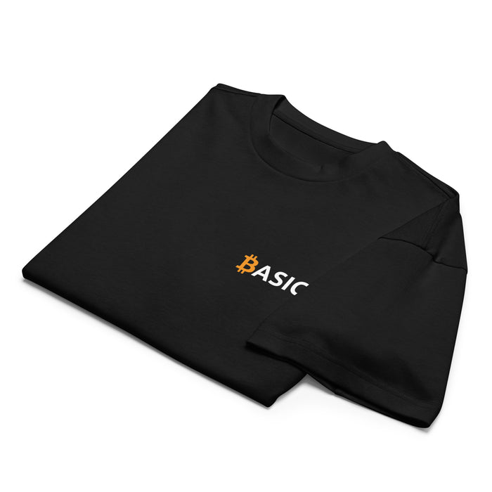 BASIC Tee Black - folded