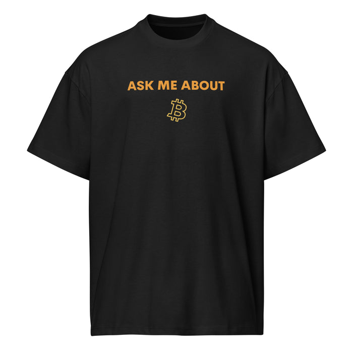 Bitcoiner Nutrition Facts Tee - front