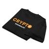 Crypto Minimalist Tee - folded