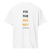 BitKong Fix The Money Tee White back