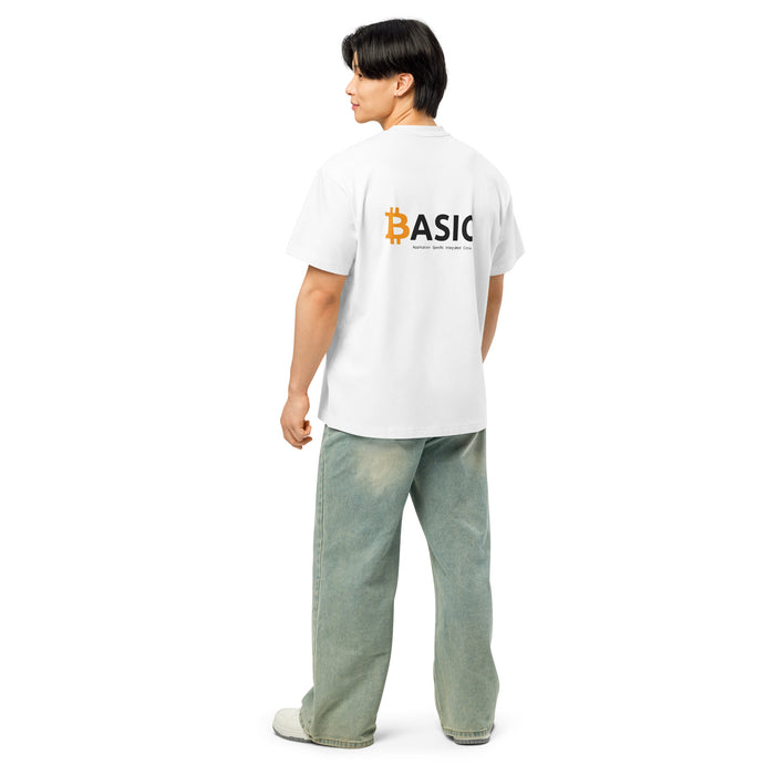 BASIC Tee White - model back