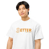Bitcoin Better Hong Kong Tee - closeup