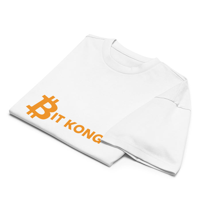 BitKong Fix The Money Tee White folded