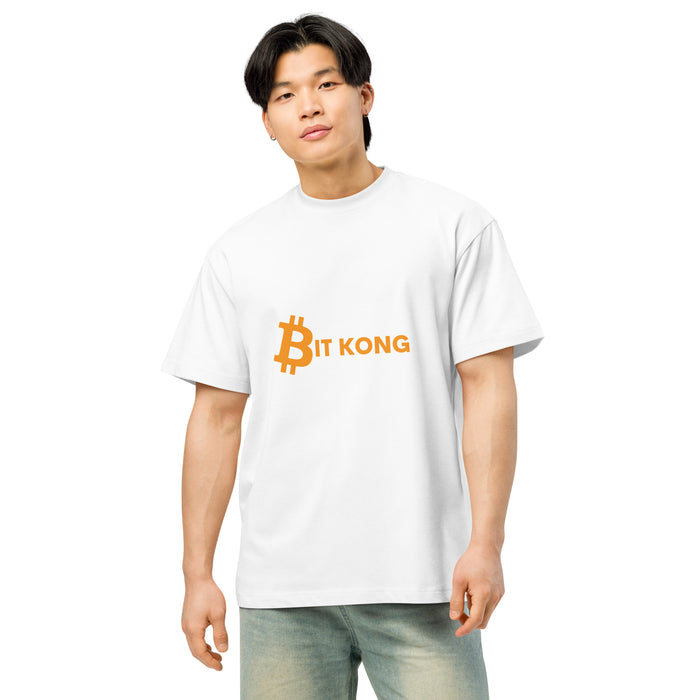 BitKong Fix The Money Tee White on model, front