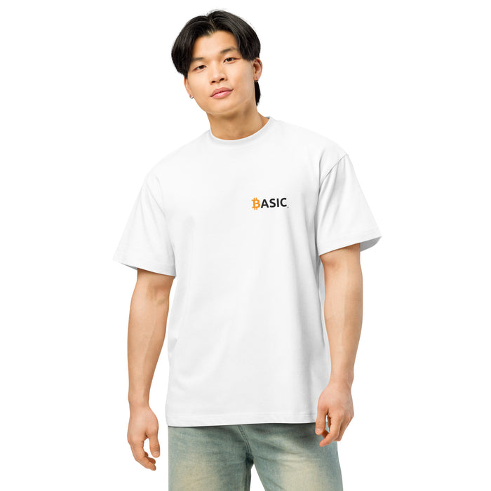BASIC Tee White - model front