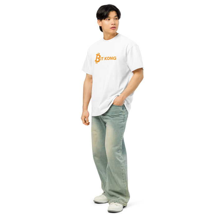 BitKong Fix The Money Tee White - model left